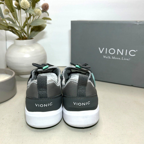 Vionic Adore Active Sneaker Athletic Running Shoes Gray Lace Up Women’s US 6 - Picture 7 of 11